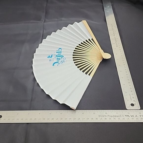 DON JULIO branded folding Paper Fan - Picture 2 of 4